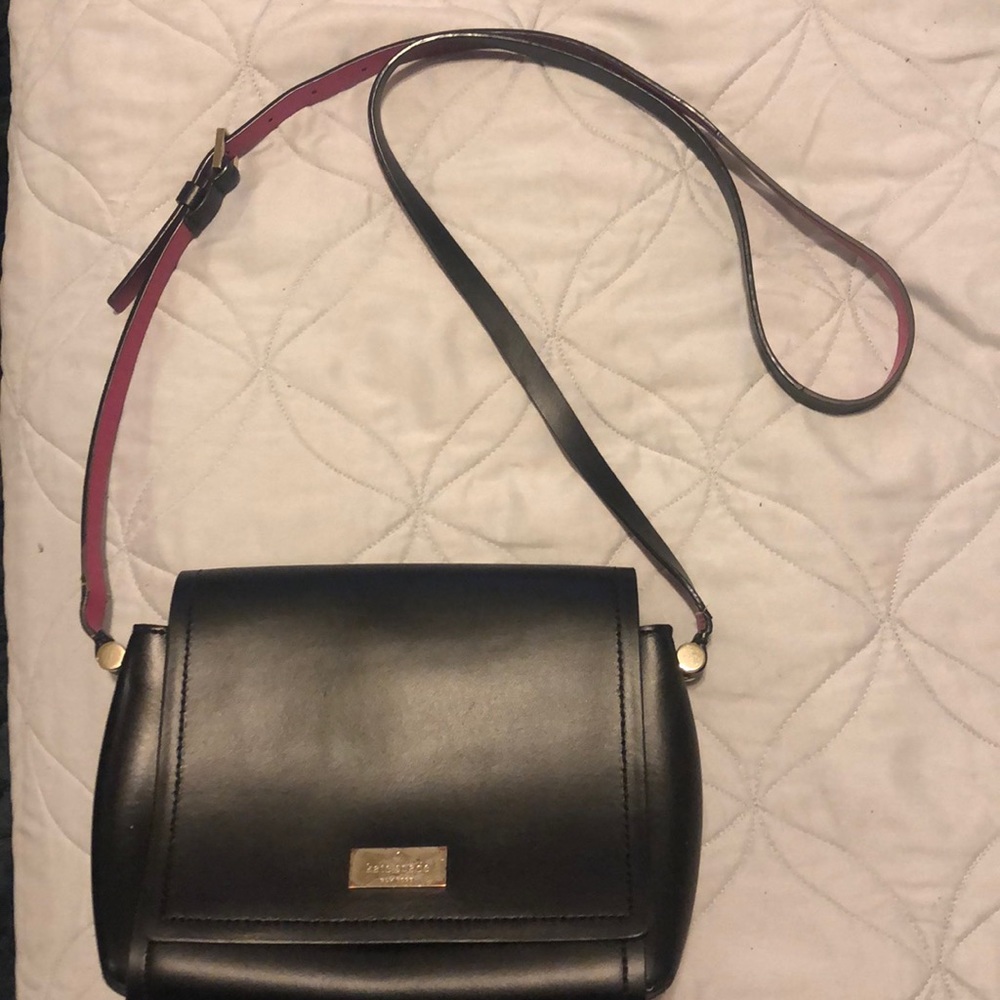 Black & Pink Kate Spade CrossBody Bag